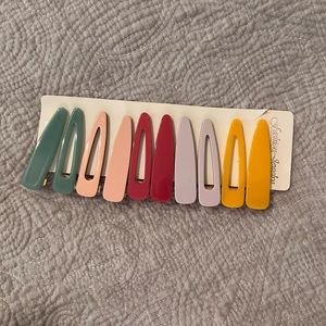 Retro inspired Acrylic Resin Hair Barrettes/Hair Clips